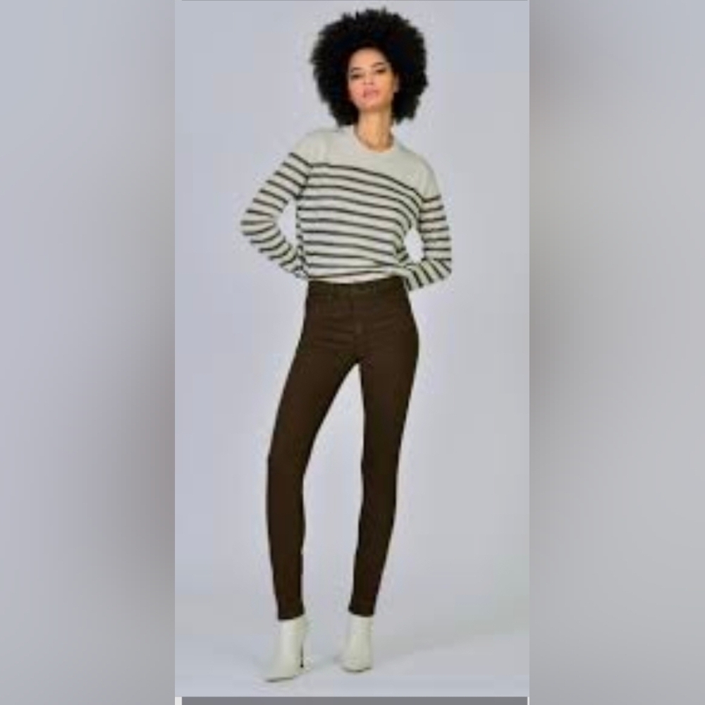 Black Orchid Evan Jeans, Army Green, Size 27